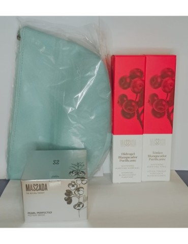Pack Massada hidrogel+tónico banqueador purificante