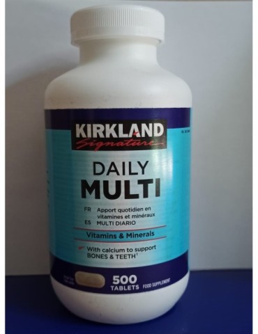 Multivitaminas y minerales 500 comprimidos