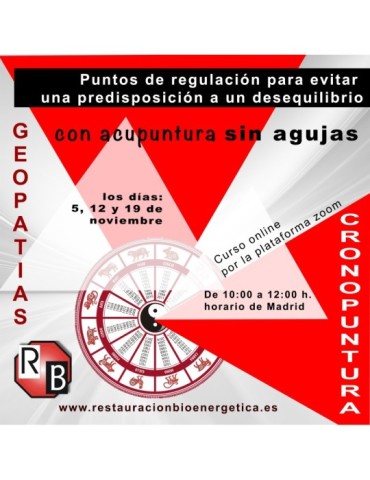 Curso RB de Cronopuntura y Geopatía